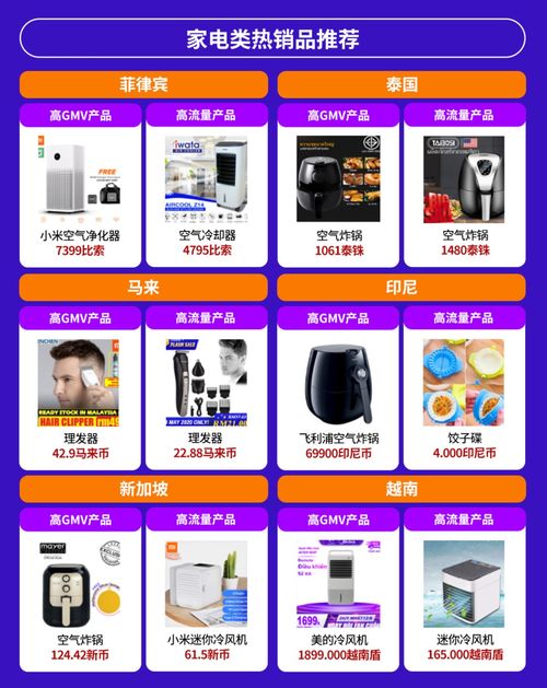 電子產(chǎn)品全球銷量激增，東南亞六國潛力爆款盤點(diǎn)